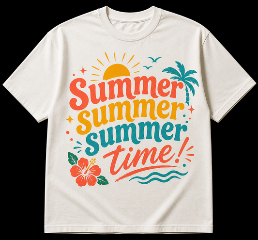 Summer Summer Summer Time Graphic Tee