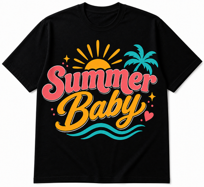 Summer Summer Summer Time Graphic Tee